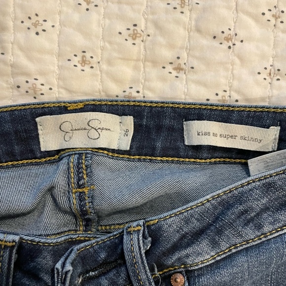 Jessica Simpson Kiss Me Super Skinny Jeans - Picture 2 of 4